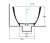 Globo Bowl VABOC1X - 185x85