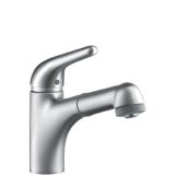 Hansgrohe Axor Steel  Смеситель для кухни, с выдвижным душем