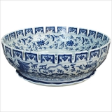 Linkasink Handmade Porcelain Ming Dynasty Bowl P007  43,2х43,2 см