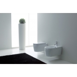 NERO CERAMICA - Genesi  BGS-VGS  Vaso sospeso 55X35  Bidet sospeso 55X35