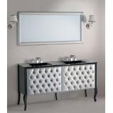Il Tempo Del TRENDY Комплект мебели для ванной комнаты TD 203 LC NE CAPITONNè AE SWAROVSKI