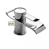 Cristal-et-bronze Moderne DUNE Однорычажный смеситель для раковины, с донным клапаном, вынос=120 мм