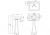 Burlington Большая раковина Edwardian Regal и полотенцедержатель B5 T3 w 61cm x d 51cm