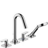 Hansgrohe Axor Citterio M  Смеситель на край ванны, на 4 отверстия, СМ