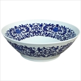 Linkasink Handmade Porcelain French Blue Bowl P006  43,2х43,2 см