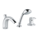 GROHE Chiara Смеситель однорычажный для ванны на 3 отверстия 19157 000 