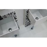 GSG box Washbasin 31.5 with ceramic pannel Box BXLA31 31.5x31.5