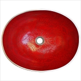 Linkasink Red Oval CL050  44,5х35,6 см