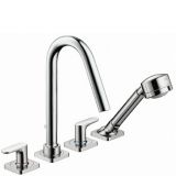 Hansgrohe Axor Citterio M  Смеситель для ванны, на 4 отверстия